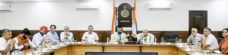 Review meeting of Sikh Museum and Guru Ravidas Museum held.